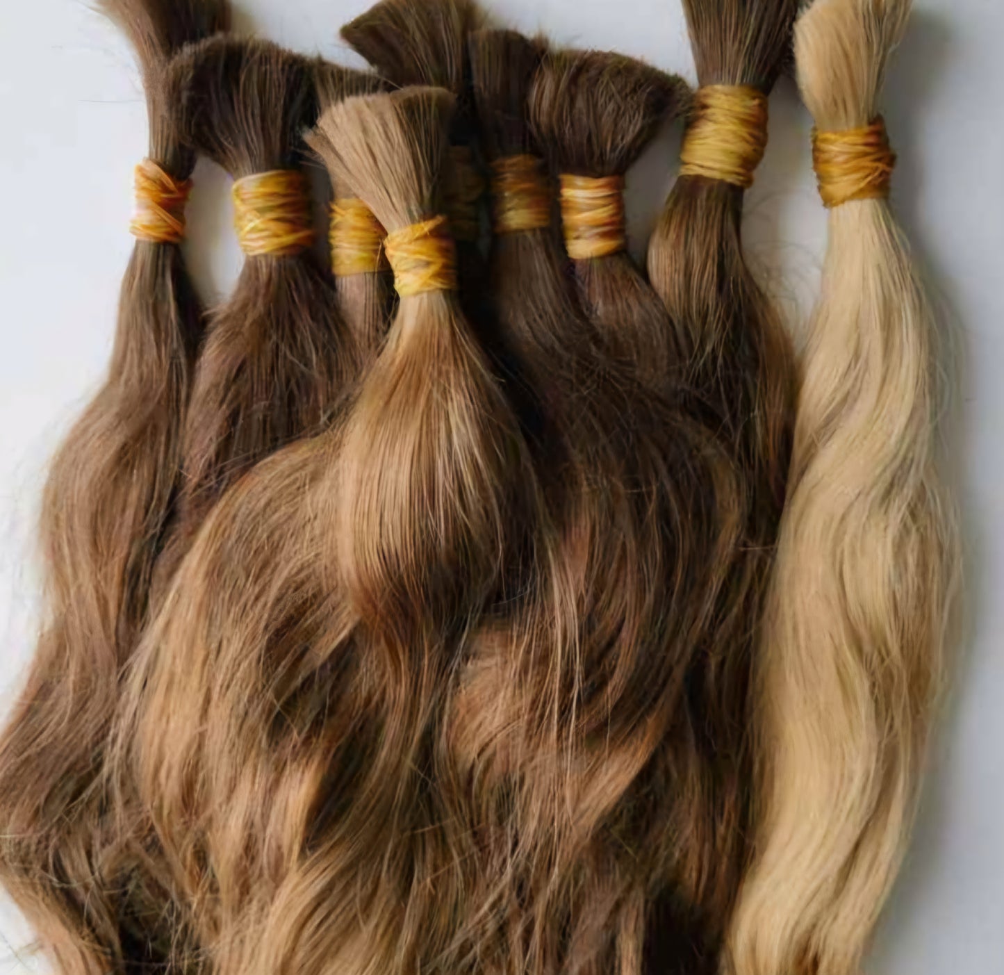 Raw European Bulk Hair Extensions