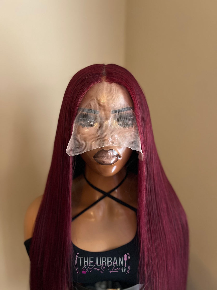 26' Red Cherry 🍒 Lace Wig