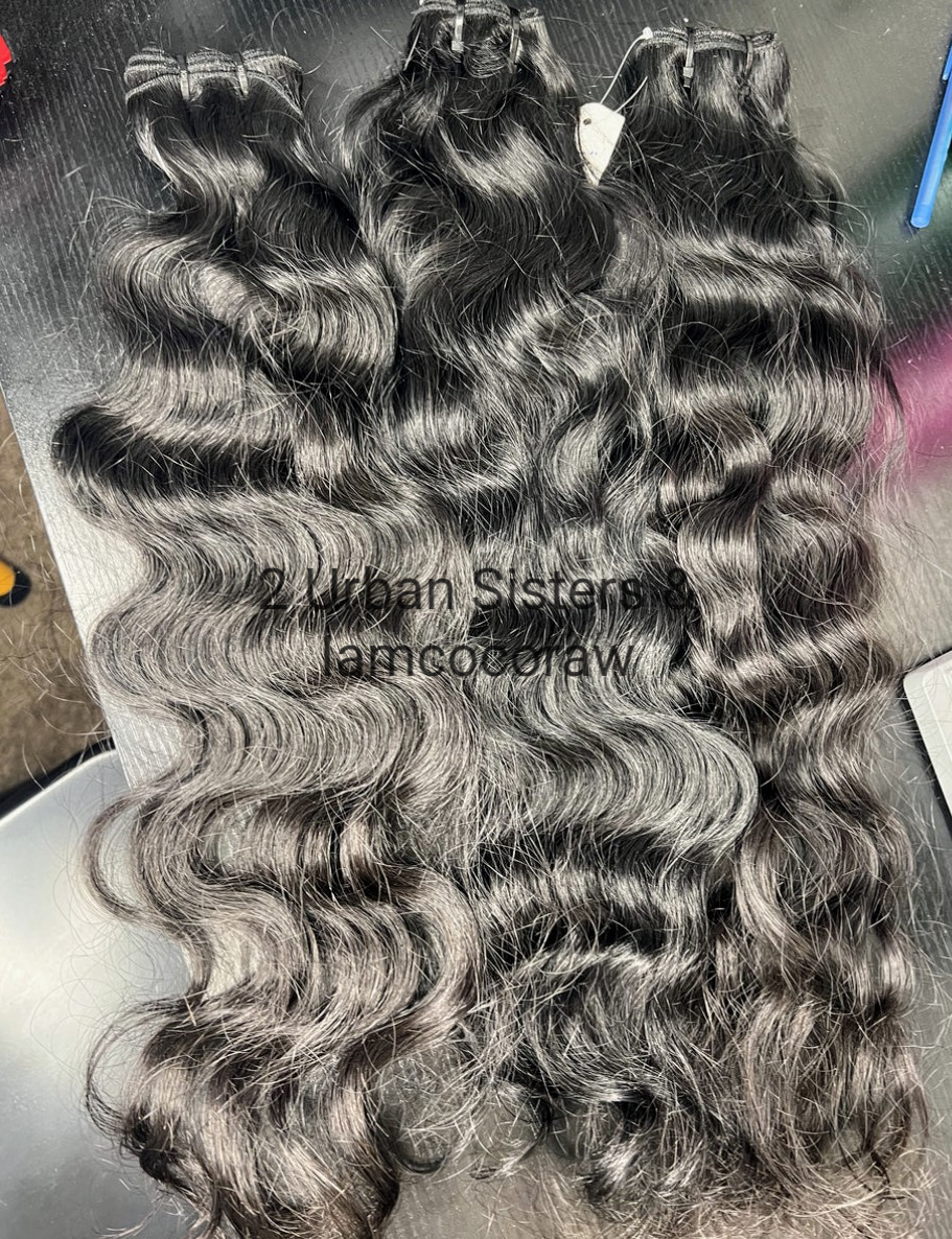 RAW INDIAN NATURAL WAVY HAIR