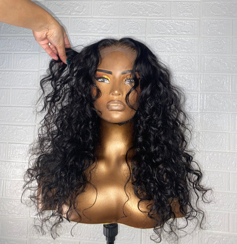 Indian Body Curly Closure Wig