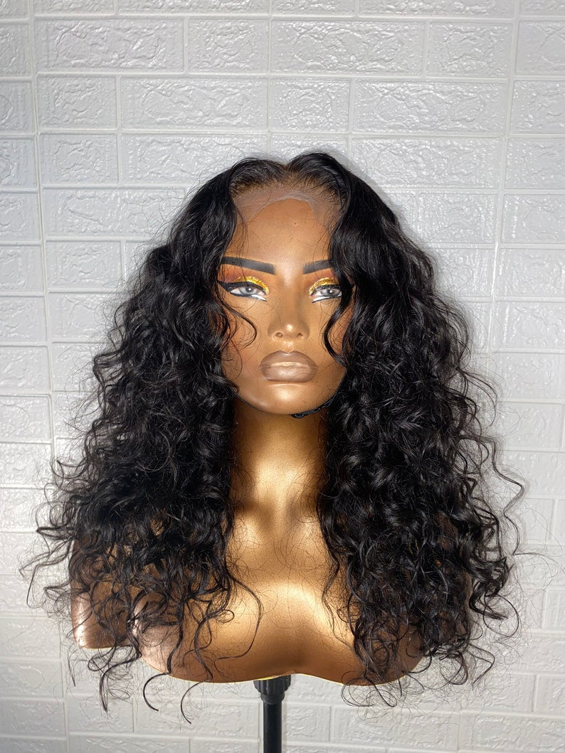 Indian Body Curly Closure Wig